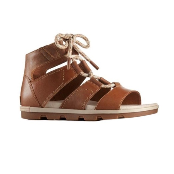Sorel Shoes - sorel Women's Tan Leather Torpeda lace ii Sandal Size 7